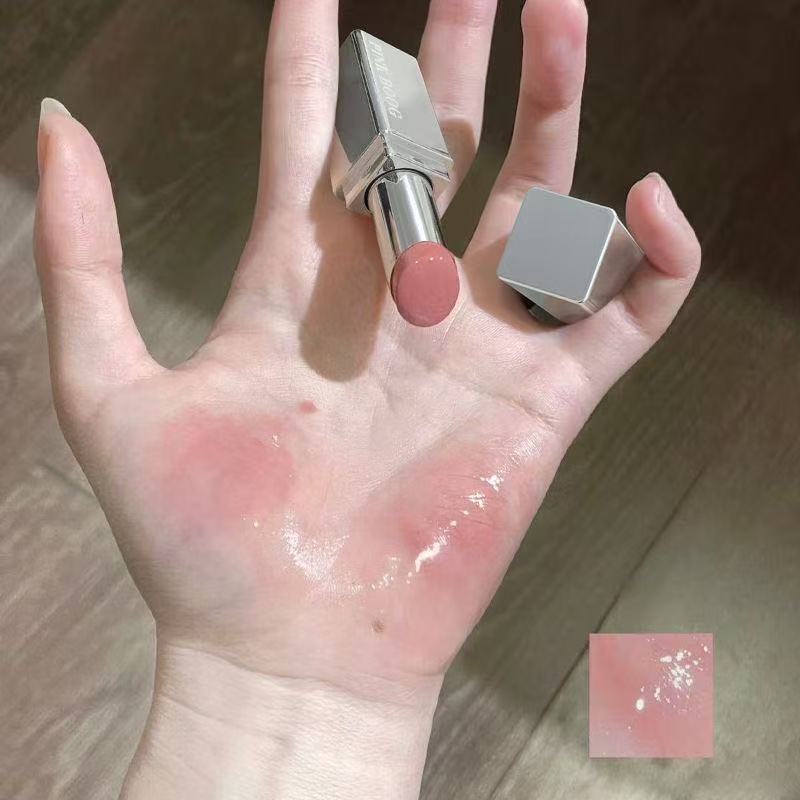 T Tender Tender ~ Tender Tender Water Luminous Lip Gloss Solid Whitening Moisturizing ลิปสติก Pseudo