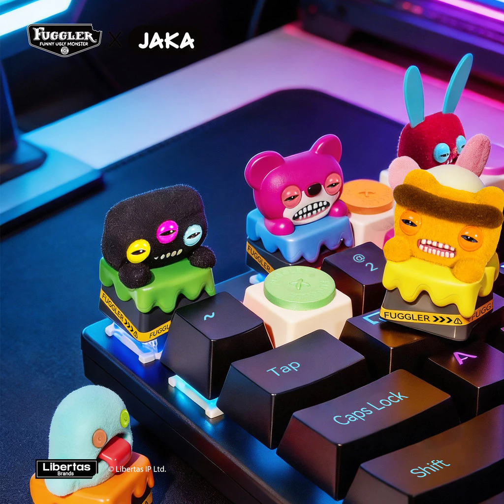 MORETHAN Arts&Toys JAKA X Fuggler Funny Tooth Monster ESC Keycap for Mechanical Keyboard Blind Box（กด16ชิ้น=1box） thumbnail 5