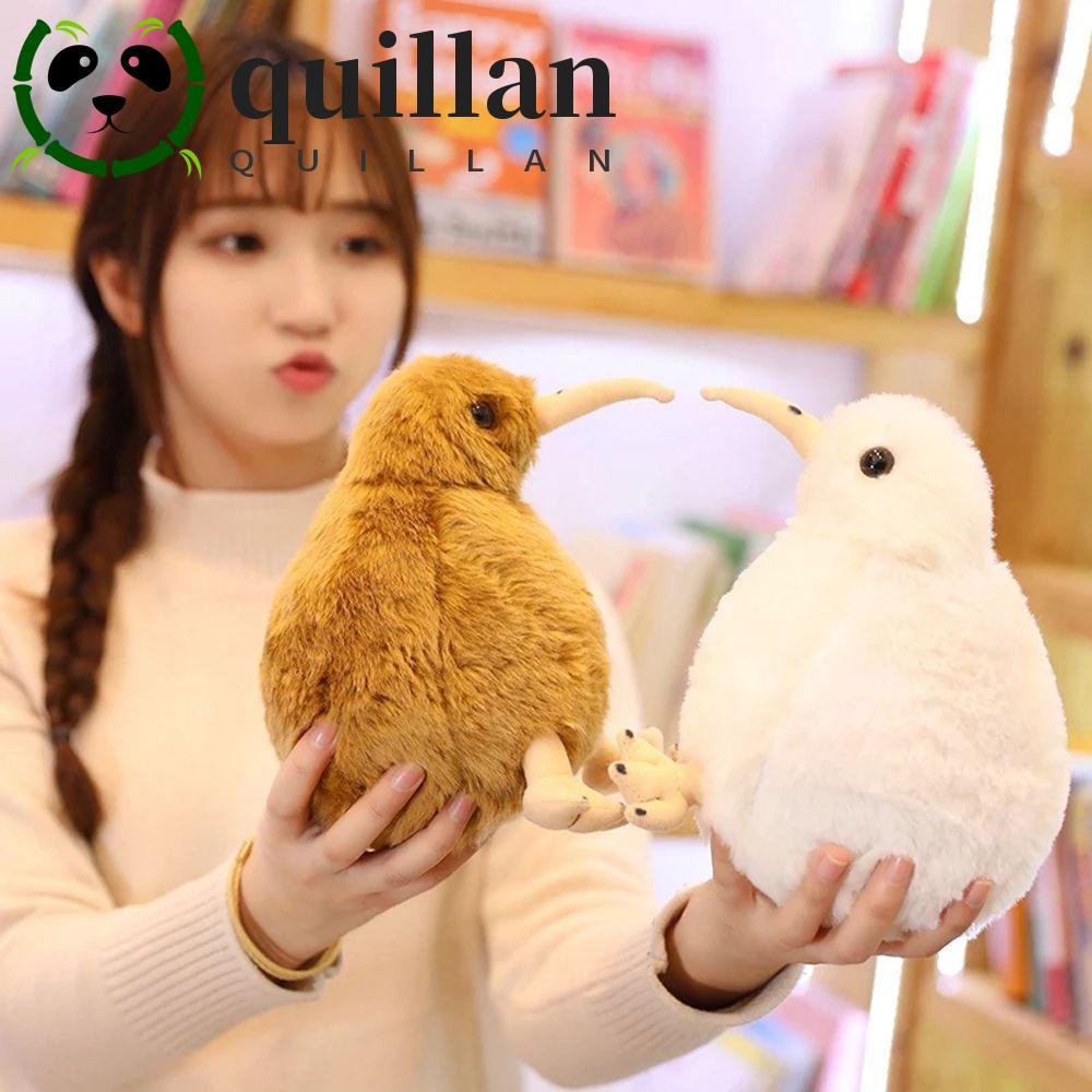 QUILLAN Kiwi Bird Plush ของเล่นคริสต์มาสเด็กเหมือนจริง Kiwi Bird การ์ตูนหมอนตุ๊กตาเด็กของเล่นตุ๊กตา 