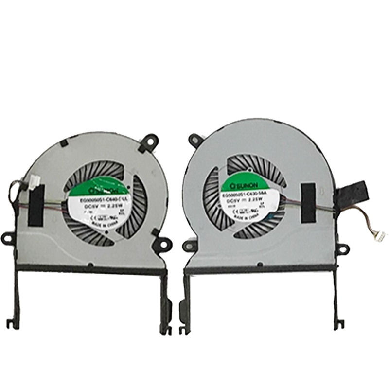 แล็ปท็อป CPU GPU Cooler พัดลมระบายความร้อนสําหรับ ASUS ZenBook Pro UX501 N501 UX501J UX501JW UX501VW