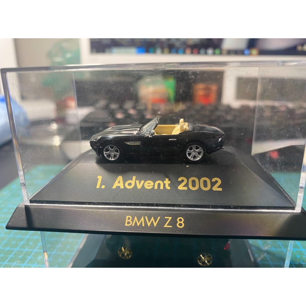Herpa 1/87 BMW z8 รถสีดําล้อสีขาวรุ่นกล่องของขวัญไม่สนใจจุด < I Want} แชทกับฉันส่วนตัว~