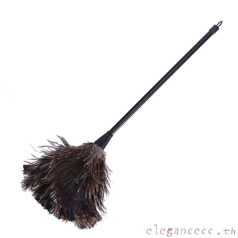 Ostrich Duster Feather Cleaning Brush with Long Handle Computer Dust Removal