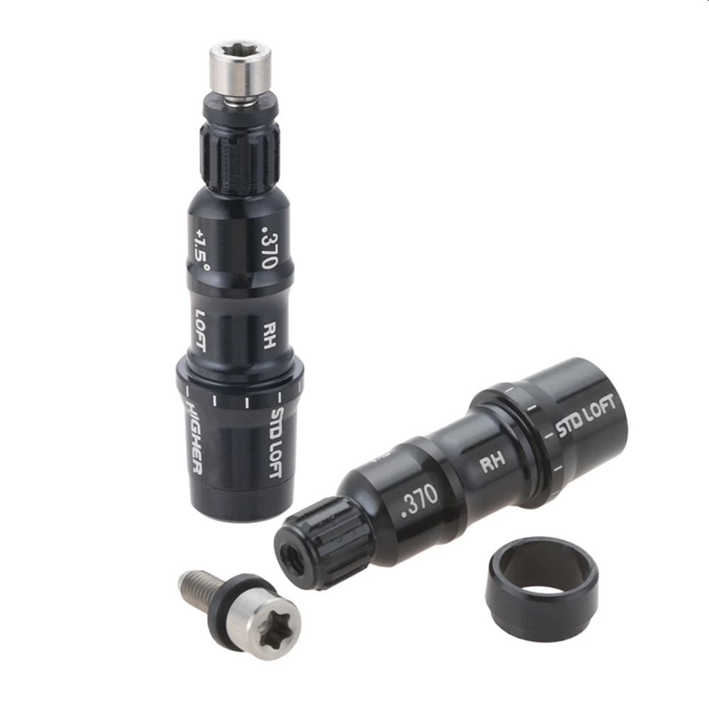 อะแดปเตอร์แขนเพลากอล์ฟ Fit TaylorMade Qi4D/Qi35/Qi10 Rescue Hybrid Club ขวามือ/ซ้ายเคล็ดลับ .370 1 ช