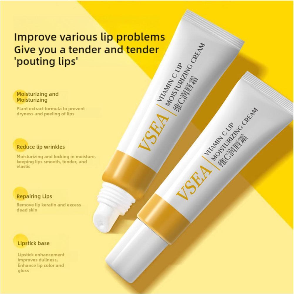 Vitamin C Lip Balm Lip ลด Lip Line ลด Care Lip 10g Skin Dead P9c1