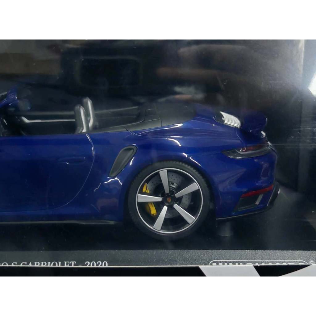 Mini Cut PORSCHE PORSCHE 911 992 TURBO S จําลองรถรุ่น 1: 18 คอลเลกชัน
