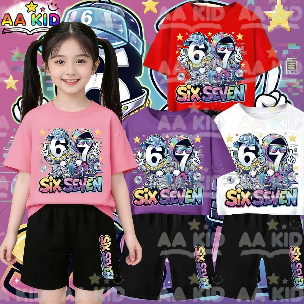 [COD] ใหม่!!!  เสื้อยืดพิมพ์ลายเด็ก 2026 รุ่นใหม่ 67 แบบ ชุดเด็กแฟชั่น    เนื้อผ้านุ่มสบาย มีไซส์ครบ 100-150 ซม. ชุดลำลอ