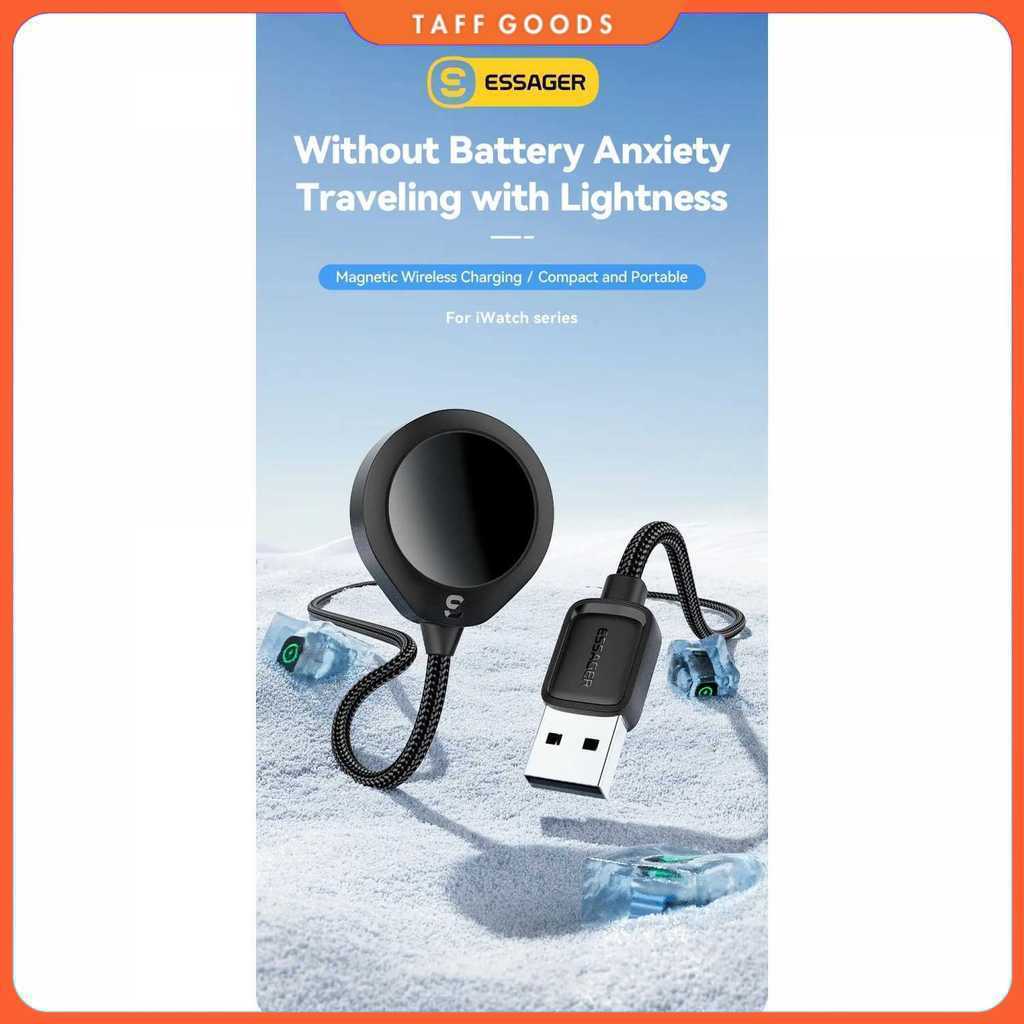 ESSAGER Charger Apple Watch แท่นชาร์จไร้สายแบบแม่เหล็ก 2.5W 1M - ES-WC14