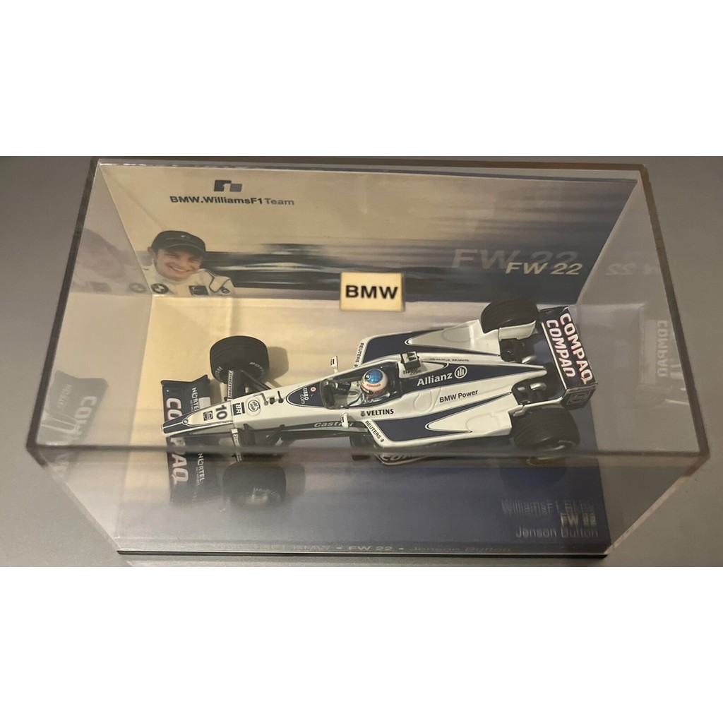 Mini Cut Minichamps 1/43 Barton FW22 BMW Mini Cut Co-Branded Williams Fleet 2000 Game Season FW22 Ra