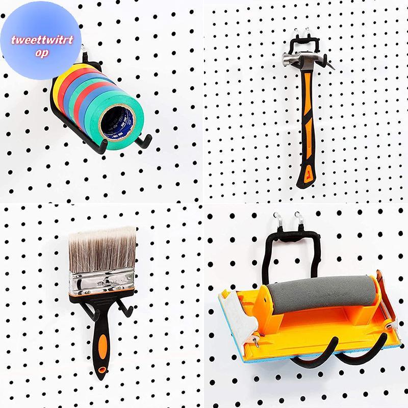 DOUSUN Bla Pegboard Hooks Heavy Duty Power เครื่องมือ Multi-Function ติดผนังผู้ถือสว่านไฟฟ้า Hook เครื่องมือ Wall Organizer TH