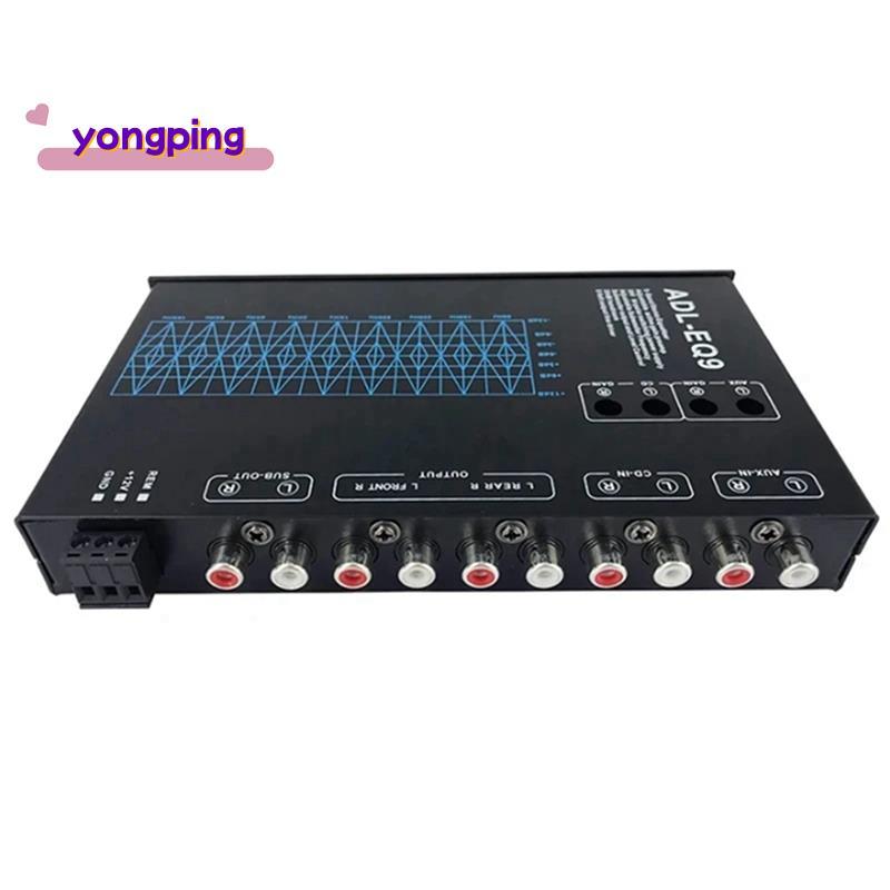 Auto Cube 9 Band Graphic Equalizer เครื่องเสียงรถยนต์ดิจิตอล -EQ9 Full Series รถเครื่องขยายเสียง Equ