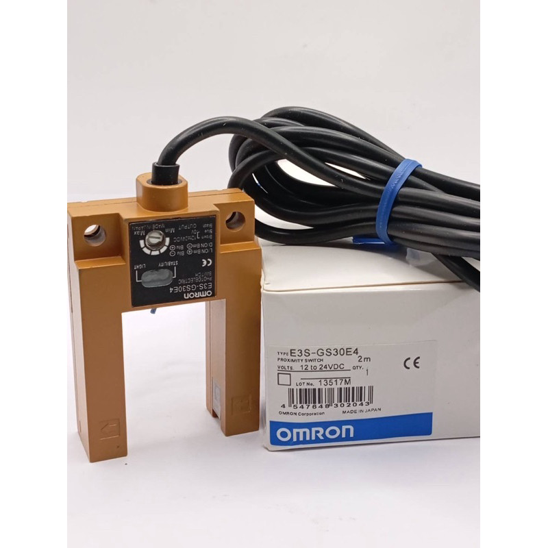 New สุดคุ้ม! 3S-GS30E4 PROXIMITY SWITCH VOLTS. 12 to 24VDC เซ็นเซอร์ก้ามปู