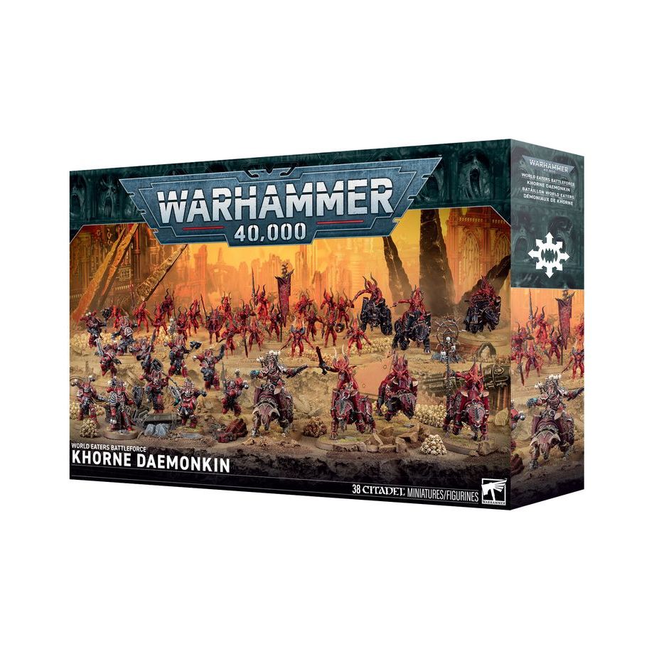 (NEW RELEASE) WORLD EATERS B/FORCE: KHORNE DAEMONKIN