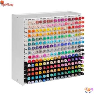 WATTLEUG Art Marker Rack, Multi Slots PVC MARKER ปากกา, 72/1…
