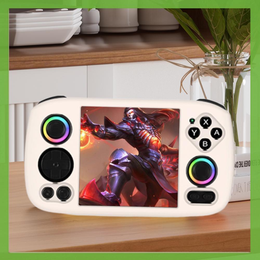 เคสซิลิโคนป้องกันรอยขีดข่วนเคสสําหรับ ANBERNIC RG Cube อุปกรณ์เสริมเกม