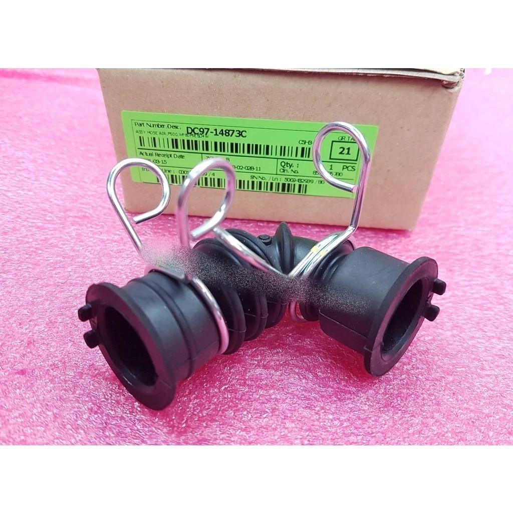อะไหล่ของแท้/ข้อต่อท่อยางเครื่องซักผ้าซัมซุง/SAMSUNG/ASSY HOSE AIR/DC97-14873C
