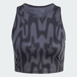 adidas Gym & Training Yoga Studio Printed Tank Top Women Bla…