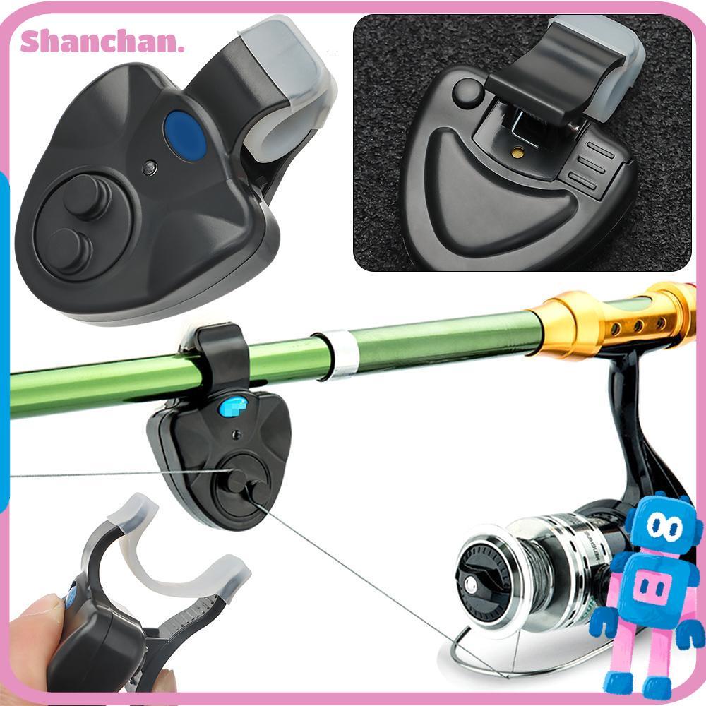 SHANCHAN Fishing Alarm ตัวบ่งชี้พกพาพร้อมไซเรน LED