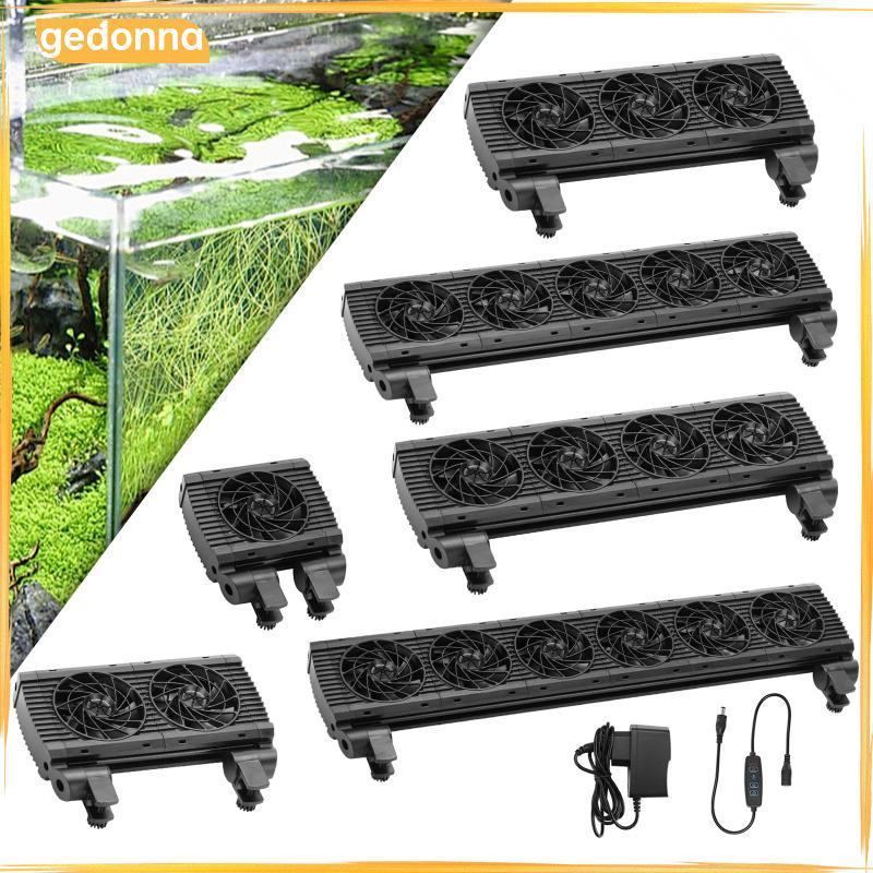 [gedonna] Aquarium Chiller Cooling System Variable Speed Aquarium Cooling Fan Water Chiller สําหรับก