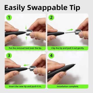 GOOJODOQ Samsung Battery-Free Stylus Pen Dual Built-in Eraser Function Magnetic Storage Multi Scene Application