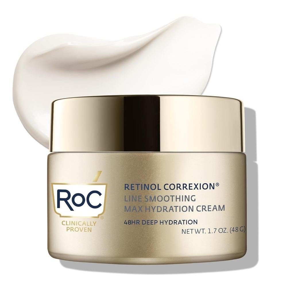 RoC Retinol Correxion Max Daily Hydration Anti-Aging Face Moisturizer with Hyaluronic Acid, Oil Free