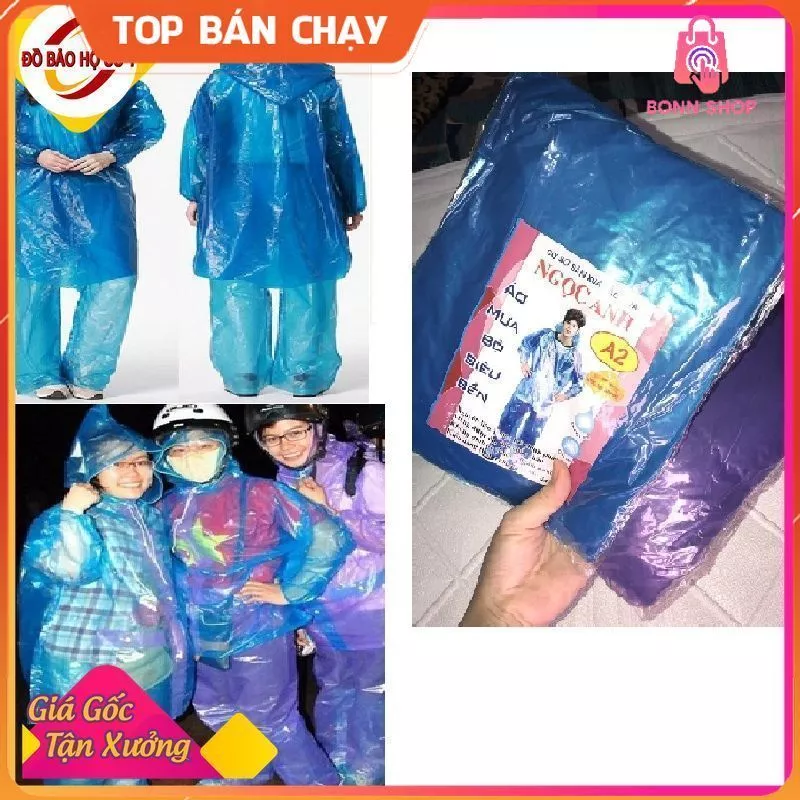 ชุดเสื้อกางเกงกันฝน A2 จำนวน 10 ชุด