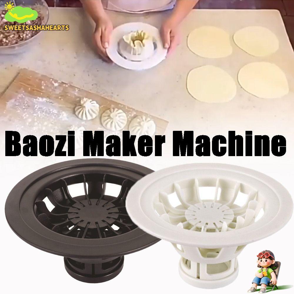 SWEE Dumpling Bao Buns Mould, ABS ดอกไม้ประเภท Baozi ทํา Mould, DIY โฮมเมดพิมพ์ขนมปังแม่พิมพ์