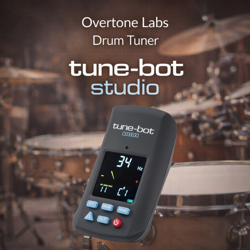 Overtone Labs Tune-Bot Studio Drum Tuner Digital Tuning Device