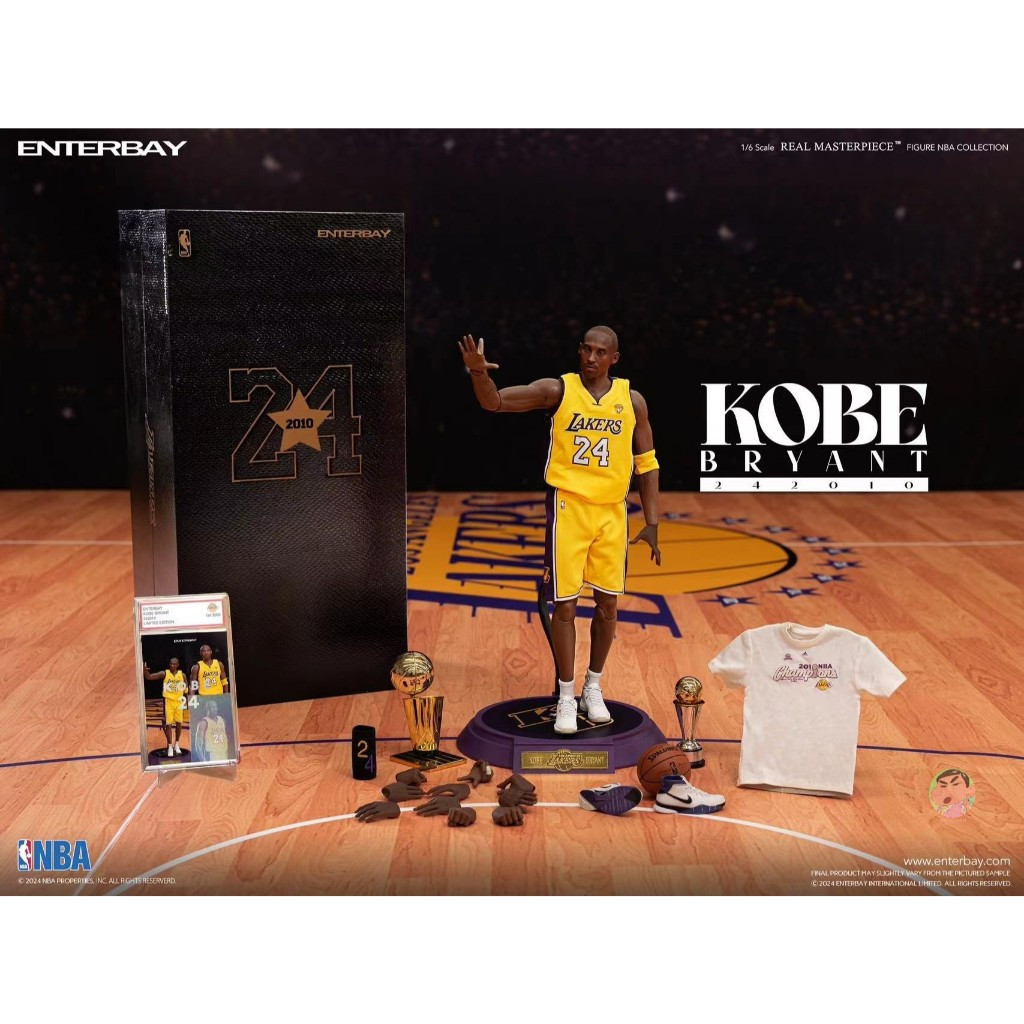 (🔵PRE-ORDER)ENTERBAY RM-1098 1/6 Real Masterpiece NBA KOBE BRYANT Action Figure
