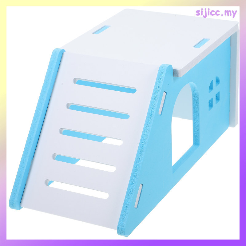Sky- PVC Hamster House Hideout สําหรับกรงสัตว์เลี้ยงขนาดเล็ก Sleep and Relax sijicc