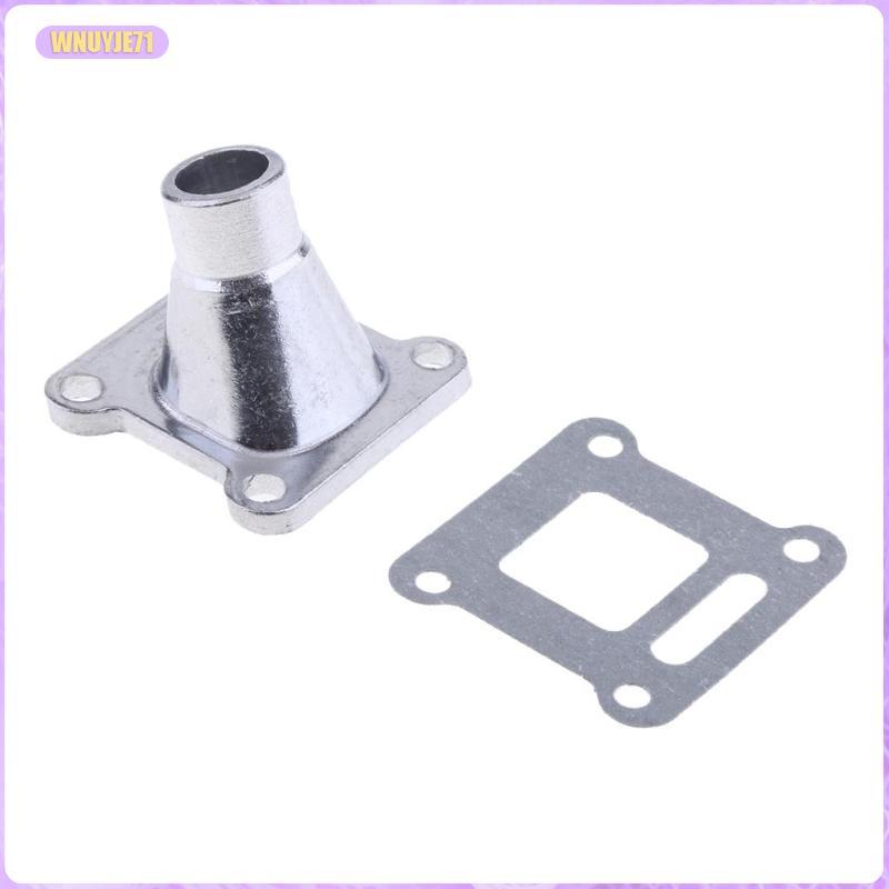 [wnuyje71] Carby คาร์บูเรเตอร์ Manifold Adaptor+Gaske 49cc Mini PIT DIRT QUAD BIKE ATV