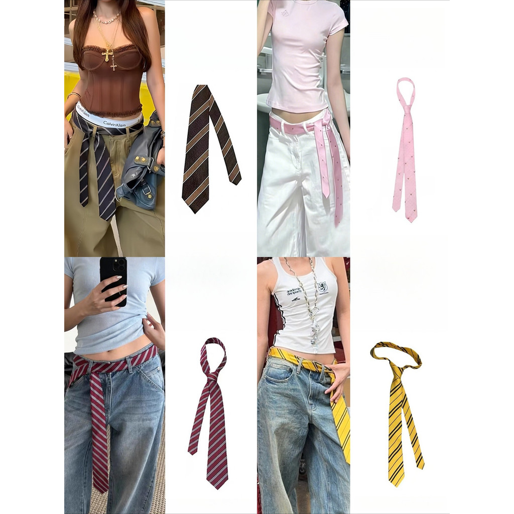 เข็มขัดแบบ Retro Preppy สไตล์ใหม่สำหรับสุภาพสตรี ปี 2026