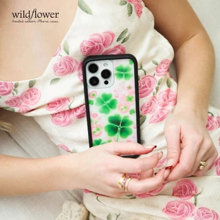 ดอกไม้ป่า Miss Lucky เคสโทรศัพท์สําหรับ iPhone 12 13 14 15 16 Pro Max 14 15 16 Plus ซิลิโคน Anti-Falling กันกระแทกปกหลัง WF สําหรับ iPhone 17 Pro Max 17 Air