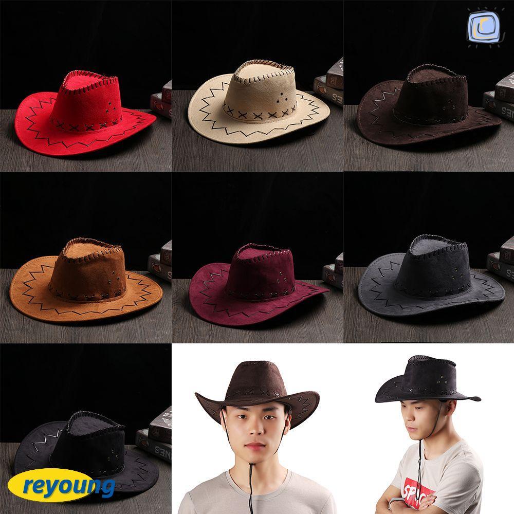 REYOUNG Cap Suede Fashion Fancy Dress