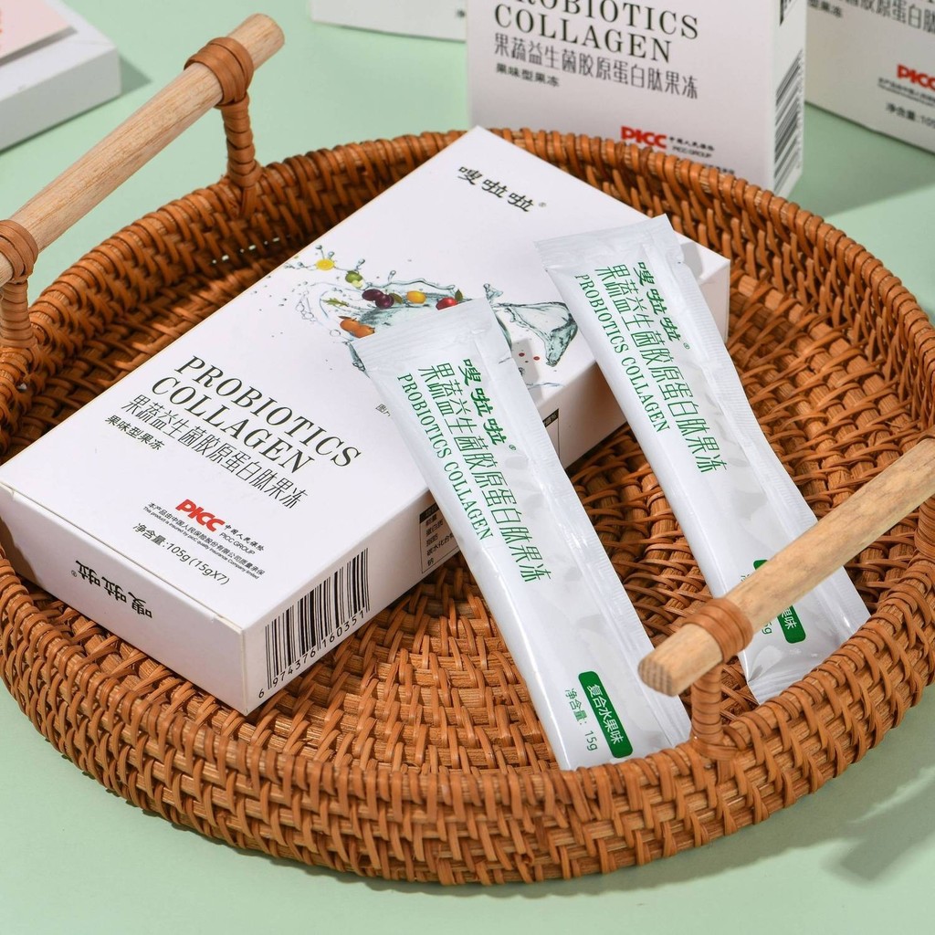 Enhanced Enzyme Jelly Swish Lala - พรีไบโอติกและคอลลาเจนเปปไทด์สำหรับการทำความสะอาดลำไส้ รสผลไม้และผ