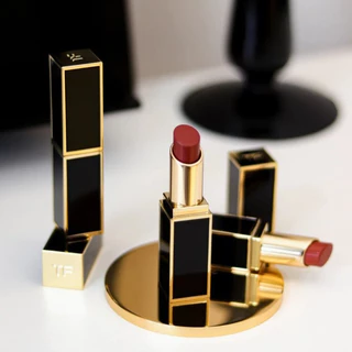 TF Tom ford Lip Color Rouge Satin Matte Thin Tube 1g ลิปสติก ทอม ฟอร์ด #N3 #100 #16