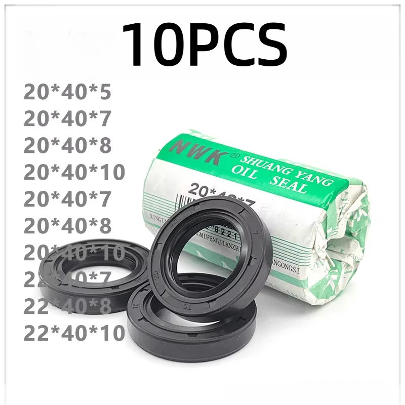 10PCS TG20*40 ซีลน้ํา 20x40x7 20.40.10 20-40-8 20/40/10 ซีลน้ําแหวนปิดผนึก