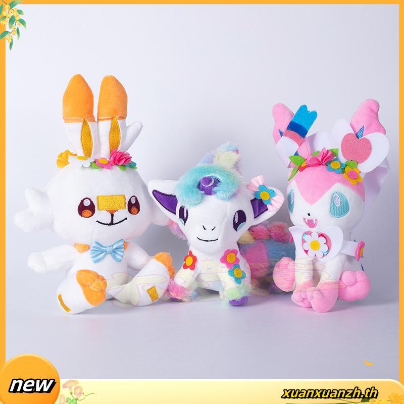 pokemon Christmas Syeon Scorbun Plush doll easter POKEMON PLUSH TOY Small stuffed animals kawaii roo