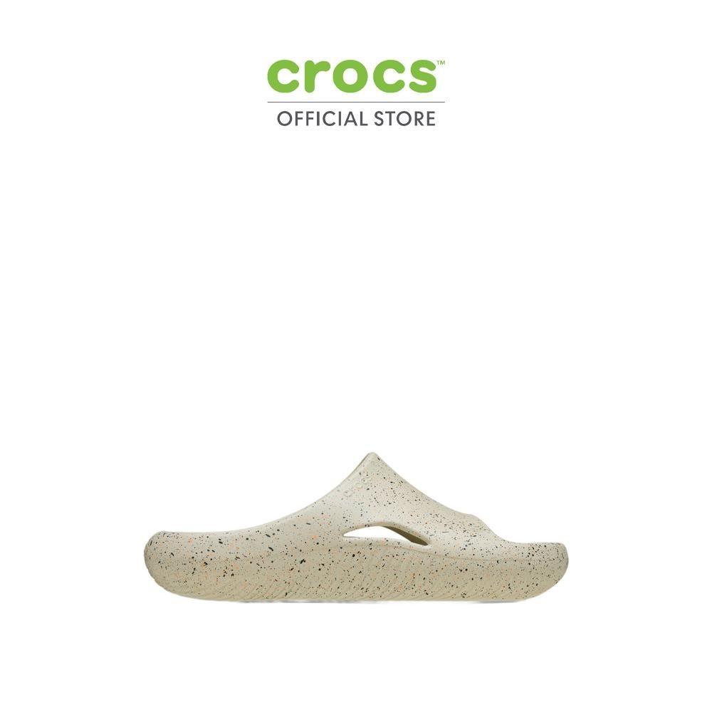 CROCS รองเท้าแตะผู้ใหญ่ MELLOW RECOVERY SPECKLE SLIDE รุ่น 211601-0LH - SANDSTONE