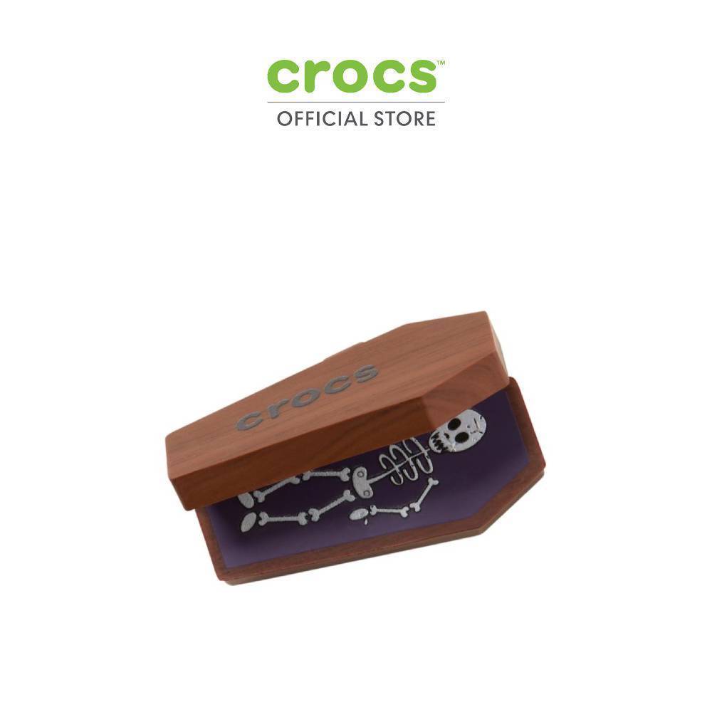 CROCS ตัวติดรองเท้า JIBBITZ™ HINGE SPOOKY COFFIN