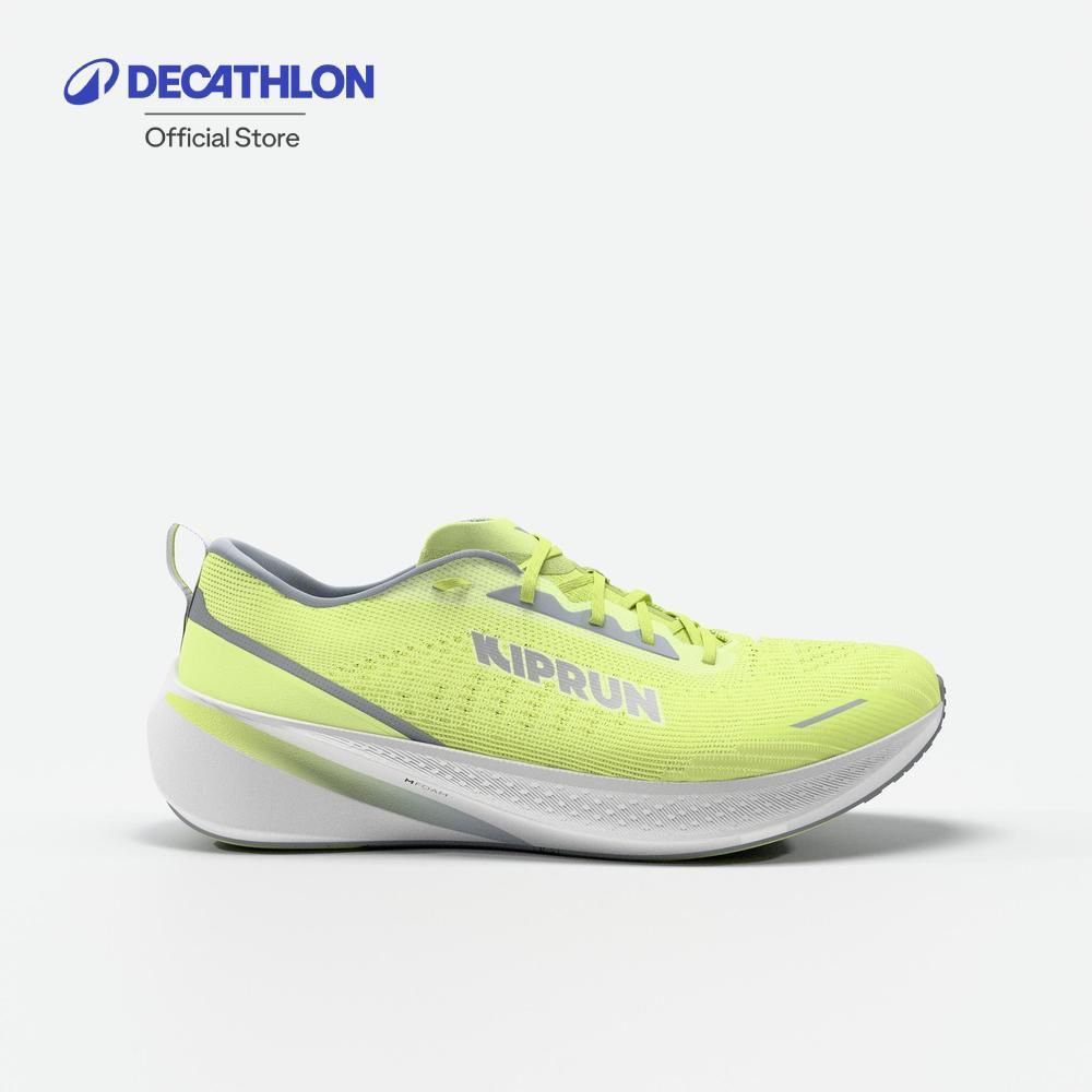 Decathlon Men'S Running Shoes - Kiprun Cushion 500 รองเท้าวิ่งสำหรับผู้ชาย รุ่น Cushion 500 - Yellow