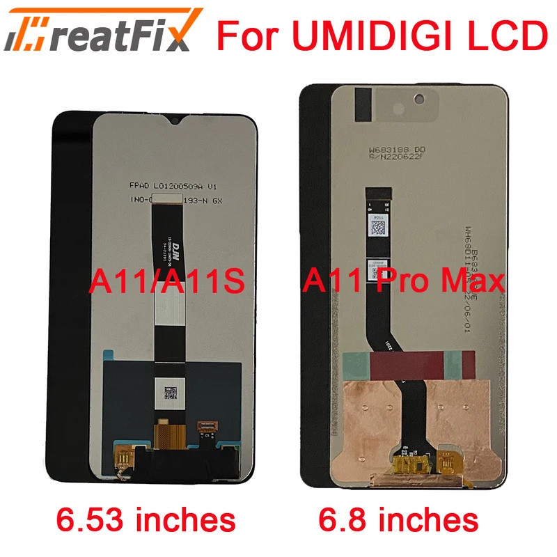 สําหรับ UMIDIGI A11 Pro Max จอแสดงผล LCD Touch Screen Assembly สําหรับ UMIDIGI A11Pro Max หน้าจอ LCD