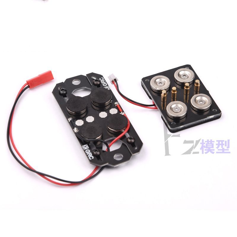 อุปกรณ์เสริมพลังงานแม่เหล็กที่มองไม่เห็นรถเปลือกคอลัมน์ GRC ชุดไฟสวิทช์สัมผัสแม่เหล็กสากลรถเปลือกคอล