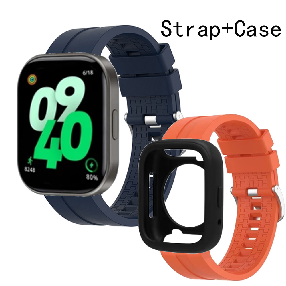 สําหรับ Infinix XWatch H5 Pro สายรัด + กรณีสมาร์ทนาฬิกานุ่มป้องกันกันชน Easyfit Infinix XWatch H5 Pr