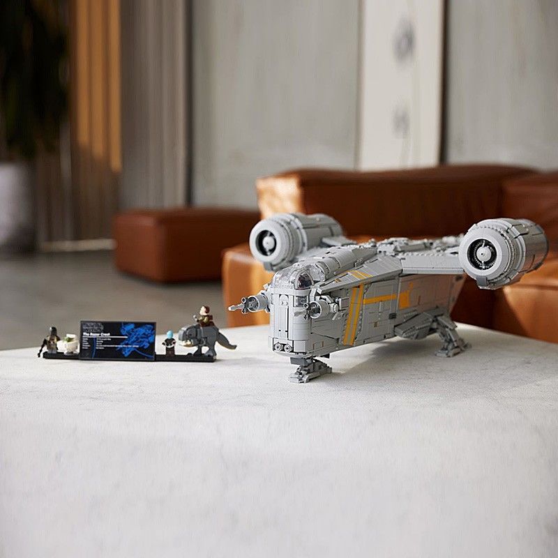 เข้ากันได้กับ Lego Star Wars Series UCS Razor Crown No. 75331 ขนาดใหญ่ประกอบอาคารบล็อกของเล่น