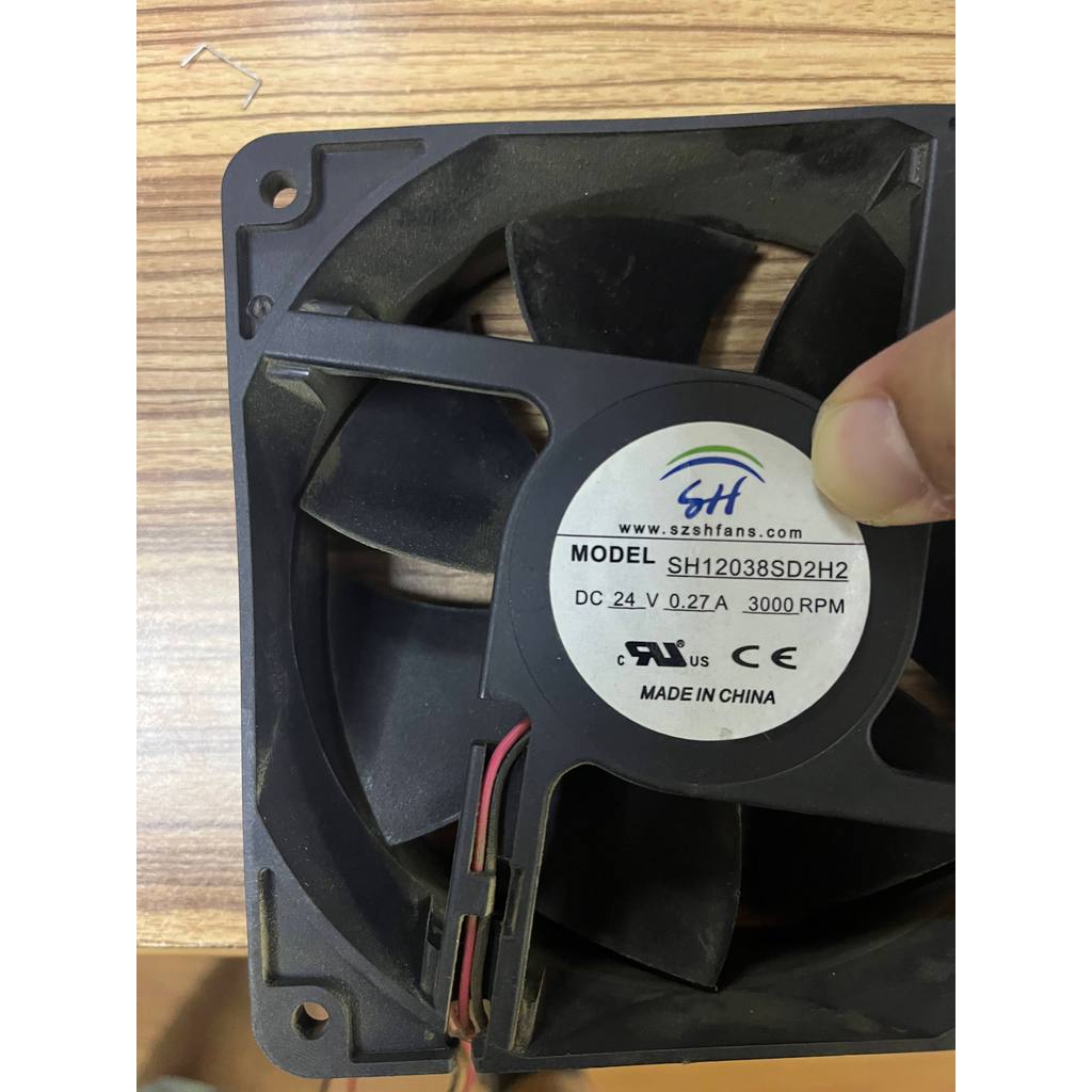 [Radiator] SH9025R2HL SH12038SD2H2 24V0.25A 0.27AV เครื่องเชื่อม Square Small Fan Inner