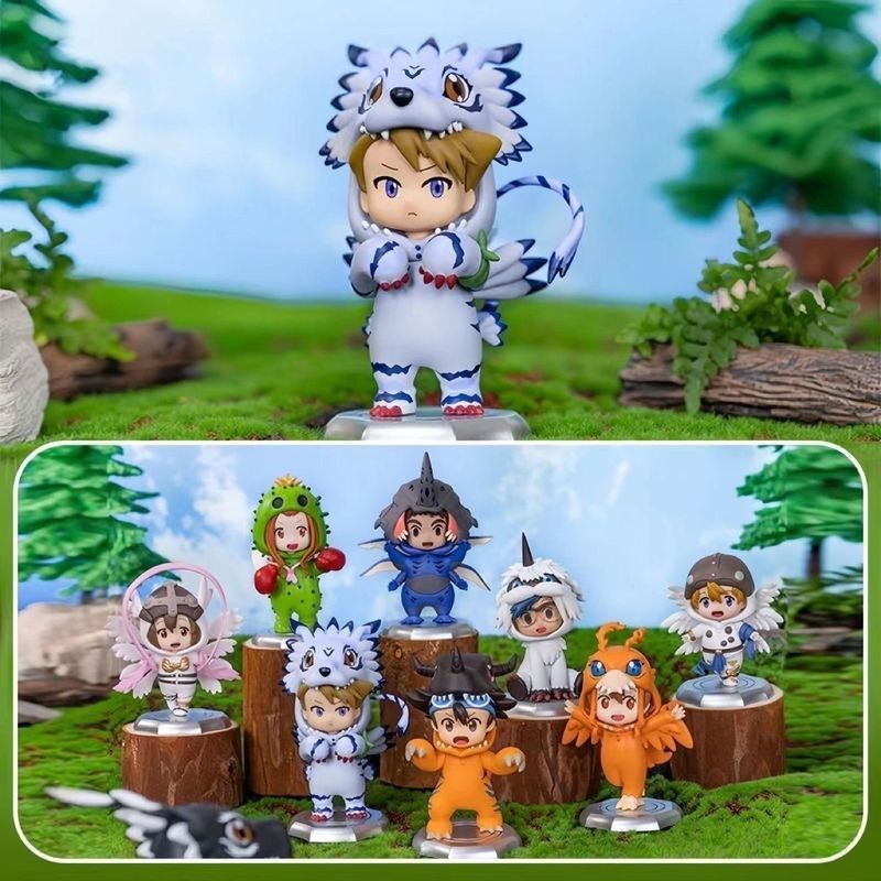 [ของแท้] Bandai Bulk Digimon Second Bomb Big Adventure Figure อินเทรนด์เล่นกล่องปริศนา ของขวัญ