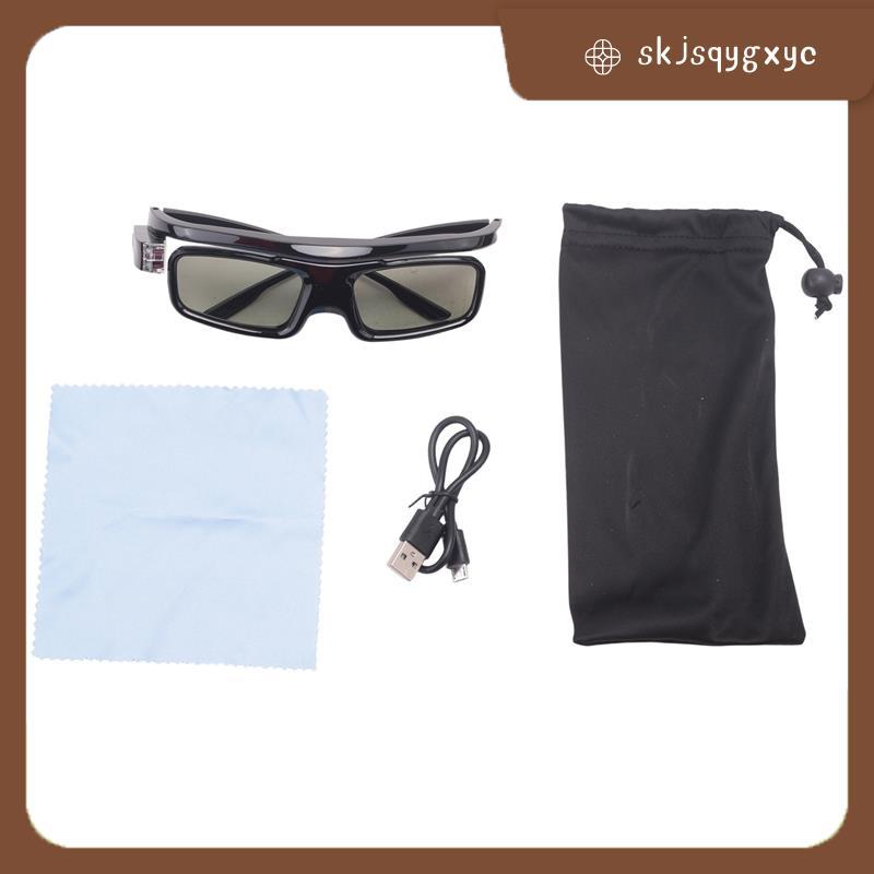 skjsqygxyc3D แว่นตา GL1800 3D แว่นตาสําหรับ DLP 3D โปรเจคเตอร์ P19 P20 U30 U70 U50 U90 R17 R19 R20 D