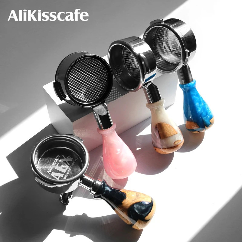 58 มม.กาแฟ Bottomless Portafilter Naked สําหรับ E61 Gaggia Nuova Hibrew H10a Breville 9series Espres