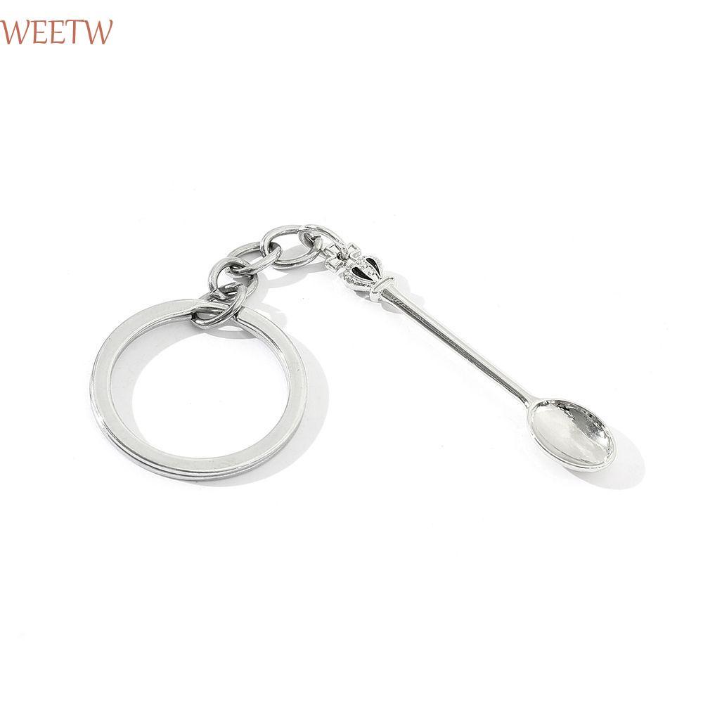 WEEKW Key Ring งานฝีมือทํามือแฟชั่นเครื่องประดับของขวัญจี้เครื่องประดับคริสต์มาสพวงกุญแจโลหะ