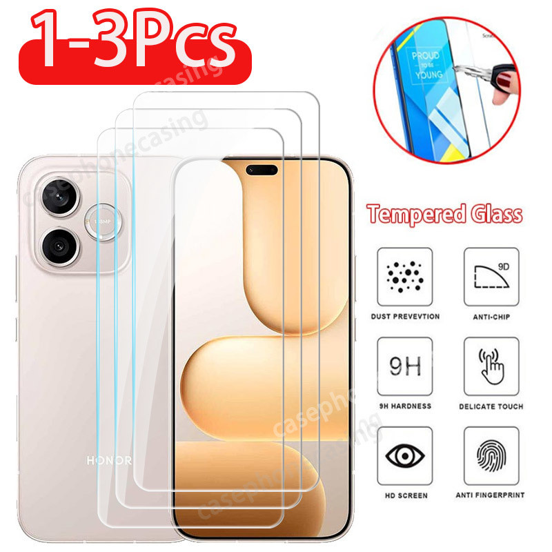 ป้องกันหน้าจอสําหรับ Honor 600 Lite 4G 5G 2026 Clear View กระจกนิรภัย HD ฟิล์มป้องกันกระจก 9H ความแข